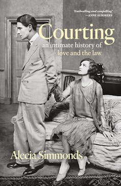 The cover for the book Courting.