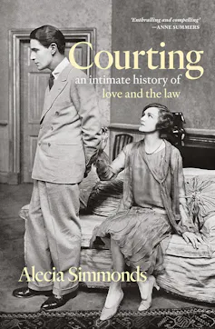 The cover for the book Courting.