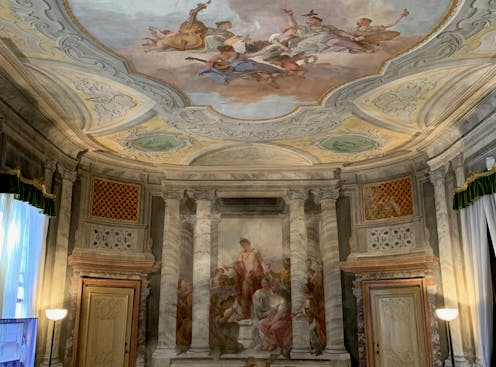 Music painted on the wall of a Venetian orphanage will be heard again nearly 250 years later