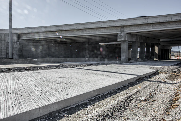 Construction site - highway expansion