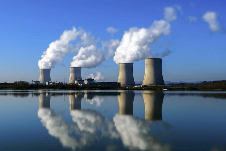 The Cattenom nuclear power plant in Thionville, France.