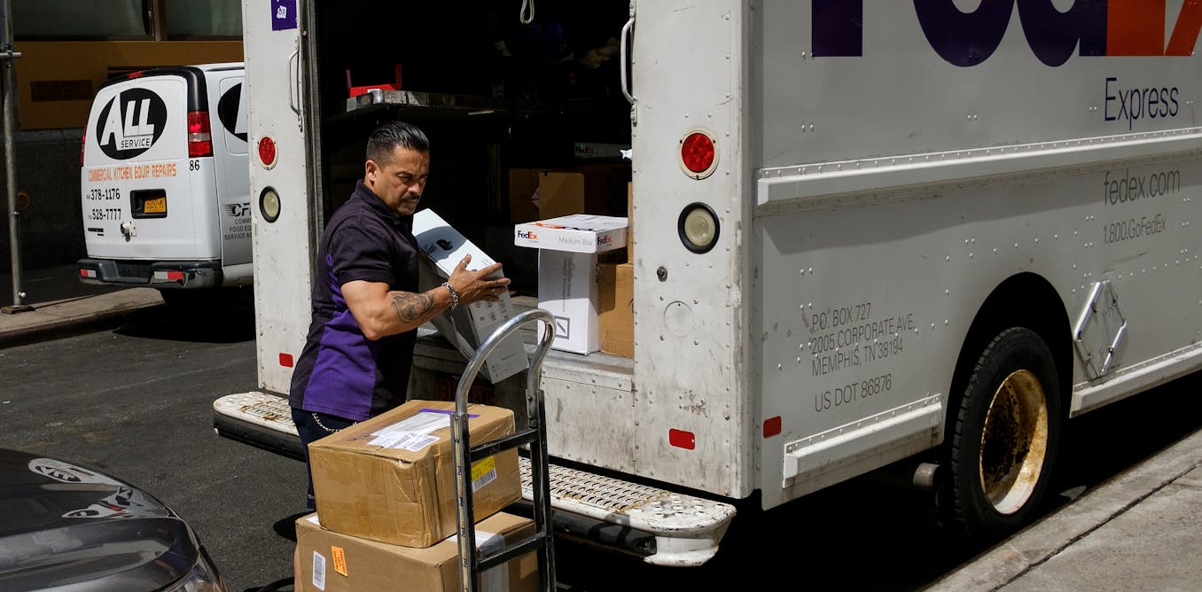 Could UPS and FedEx get holiday packages to their destinations faster? This research suggests yes Could UPS and FedEx get holiday packages to their destinations faster? This research suggests yes