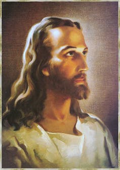 Painting of Jesus Christ.