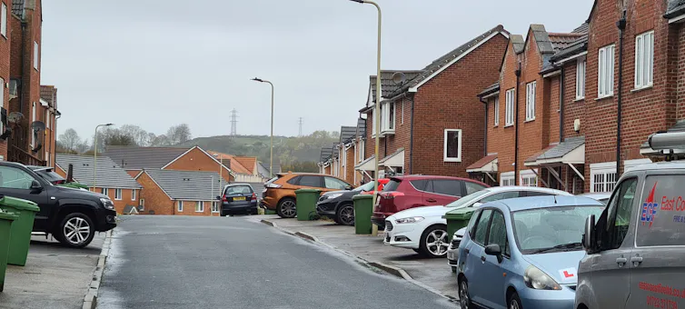 A housing development in England.