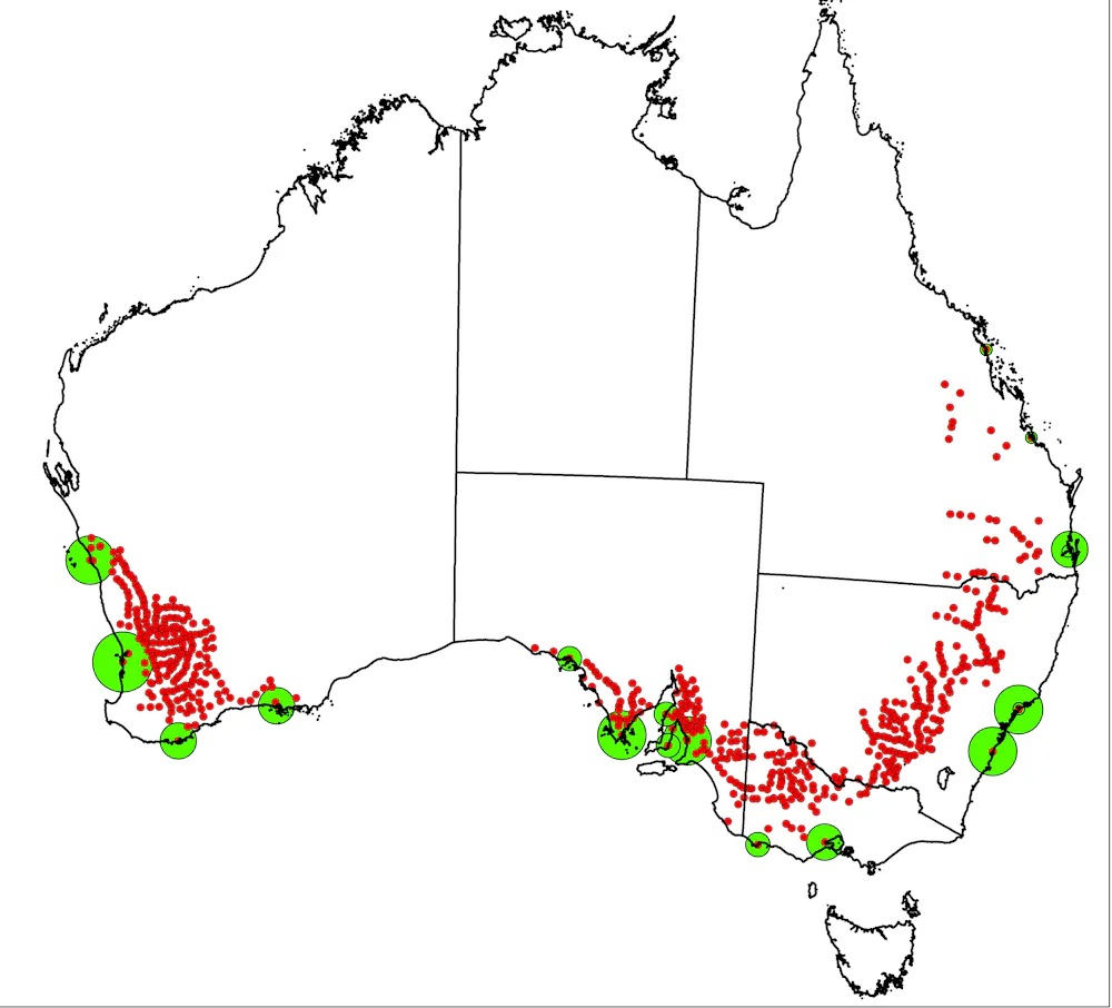 Australian Rice Maps To grow agriculture in Australia, farmers need to think like miners