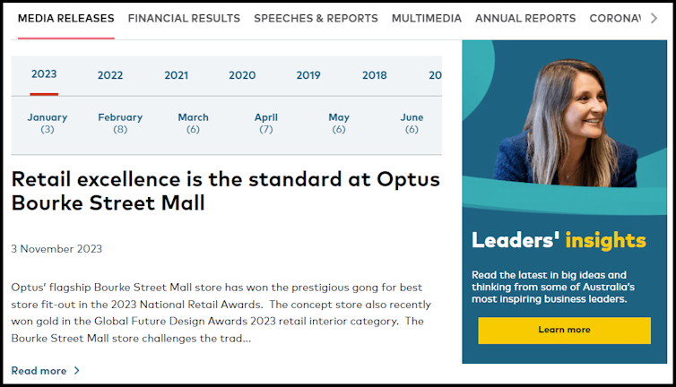 In a crisis, Optus appears to be ignoring Communications 101