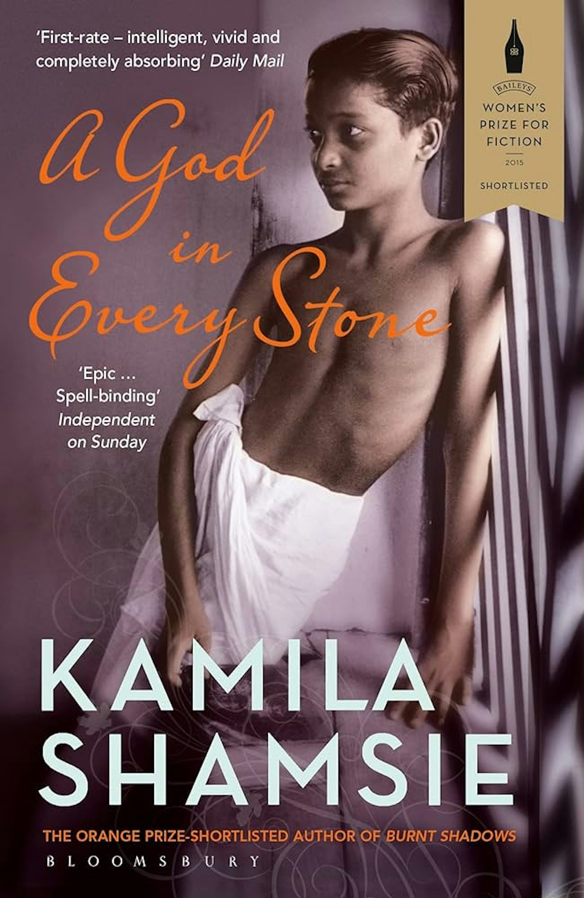 A God in Every Stone book jacket.