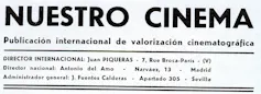 Cabecera de la revista _Nuestro Cinema_.