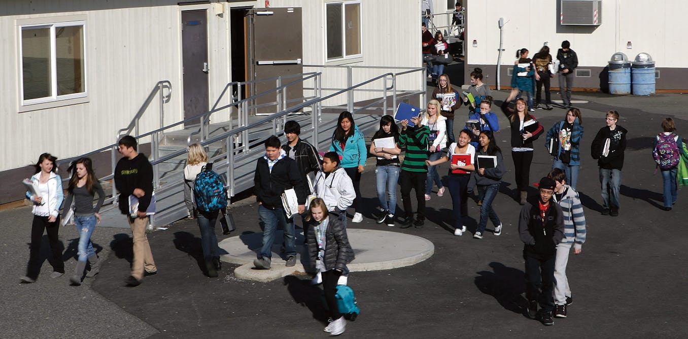 School portables aren't a solution to student overcrowding, but a symptom of it