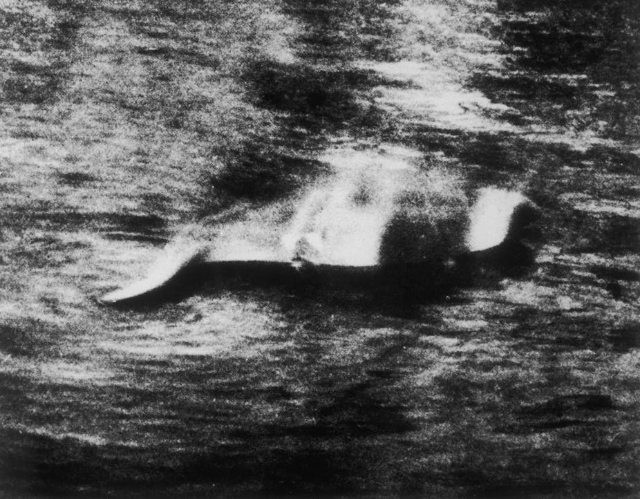 Hugh Gray's photo of the Loch Ness Monster