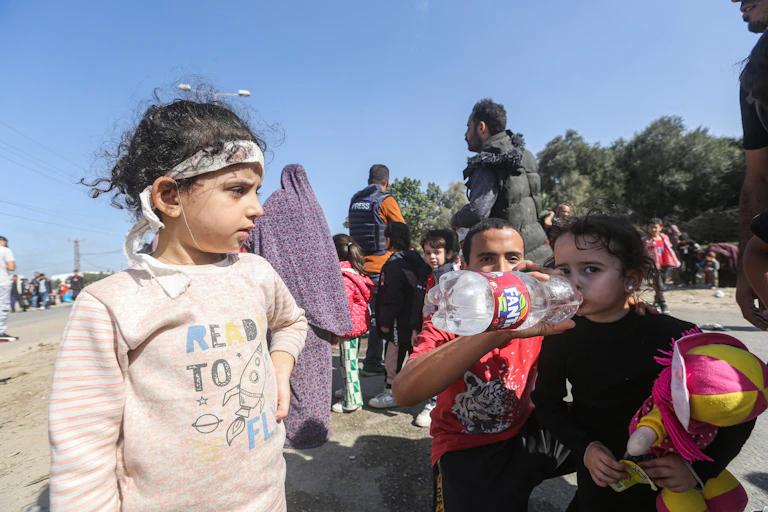 Palestinian children
