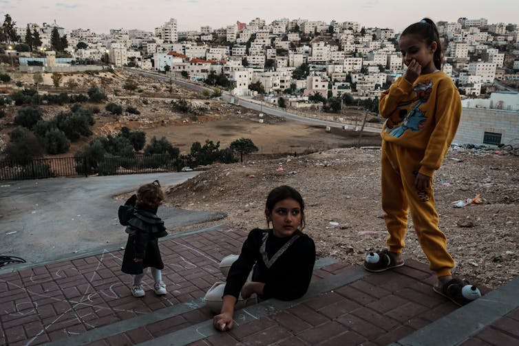 Children in Hebron, West Bank