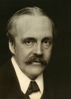 A portrait of Arthur Balfour