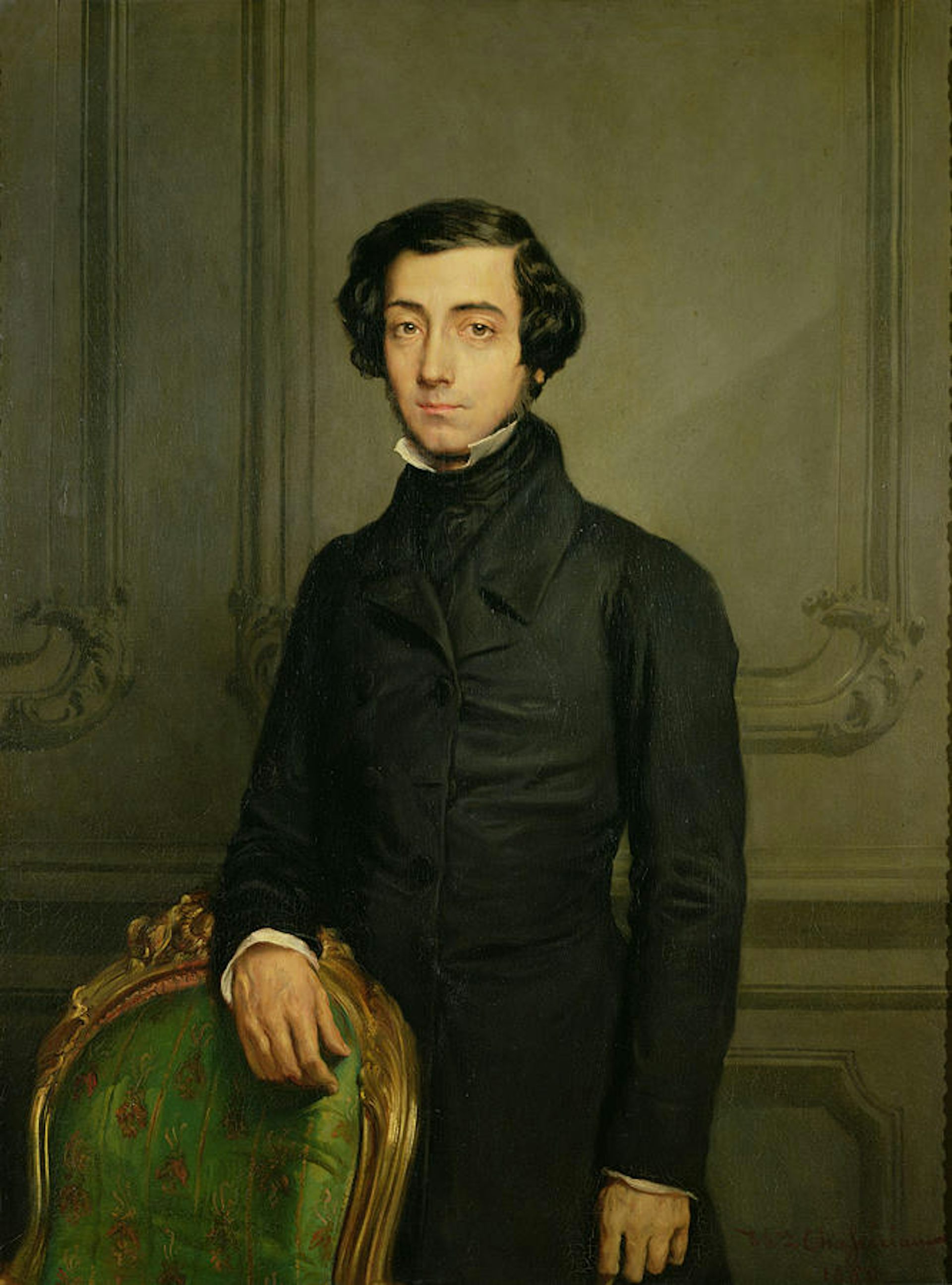 Portrait d’Alexis de Tocqueville (1805-1859), précurseur de la sociologie et auteur de l’ouvrage « De la démocratie en Amérique ».