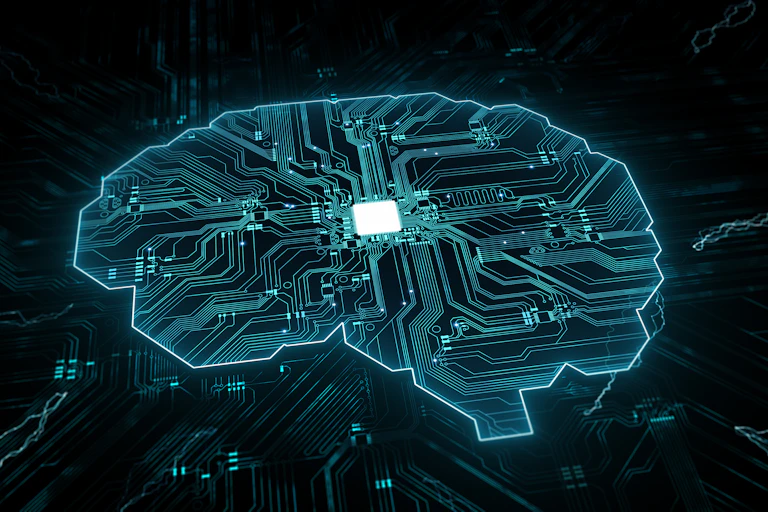 Representation of AI.
