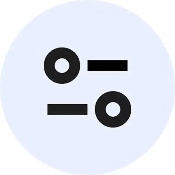 Símbolo de un círculo al lado de una línea recta sobre una línea recta y un círculo.