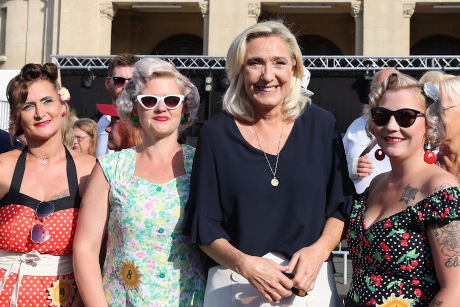 Marine Le Pen Grande Braderie Henin-Beaumont 2023