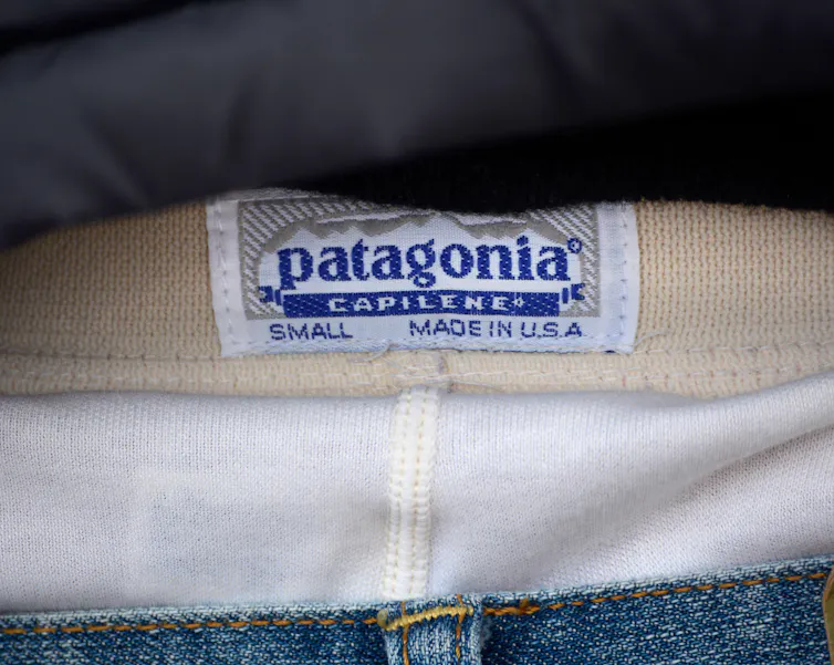 Woman wearing a Patagonia top