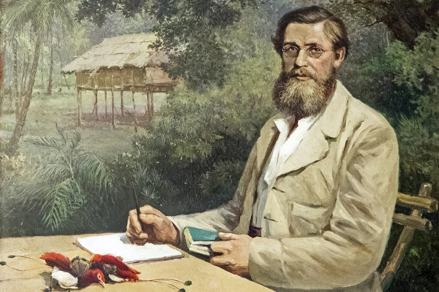 Alfred R Ryll Alfred Russel Wallace, el naturalista que llevó a Darwin a acelerar la ...