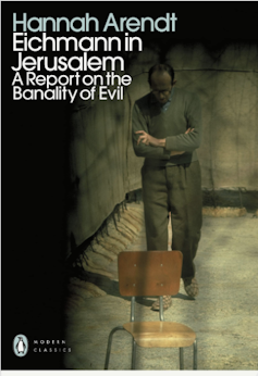 The cover of Eichmann in Jerusalem