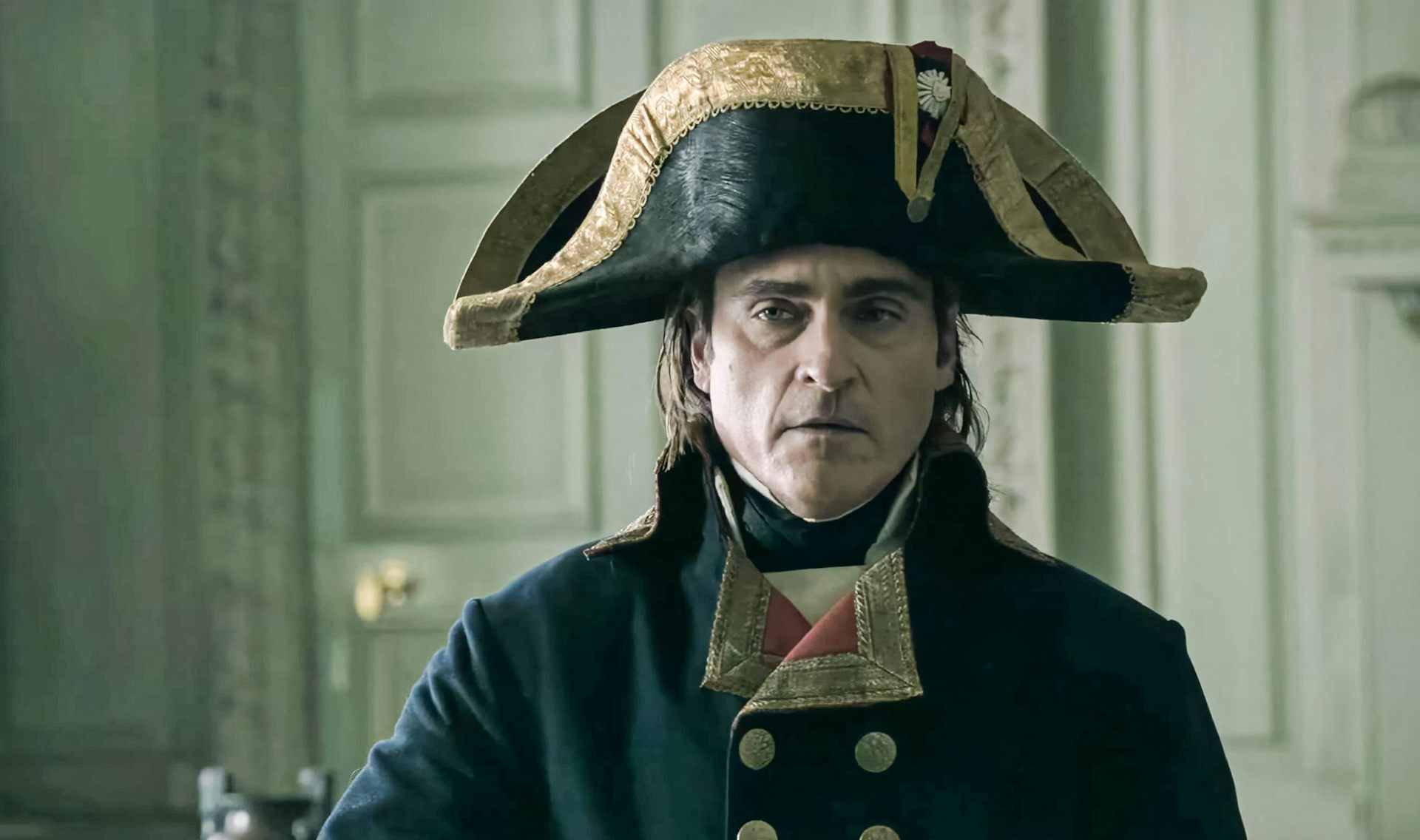 Napoleon in his uniform