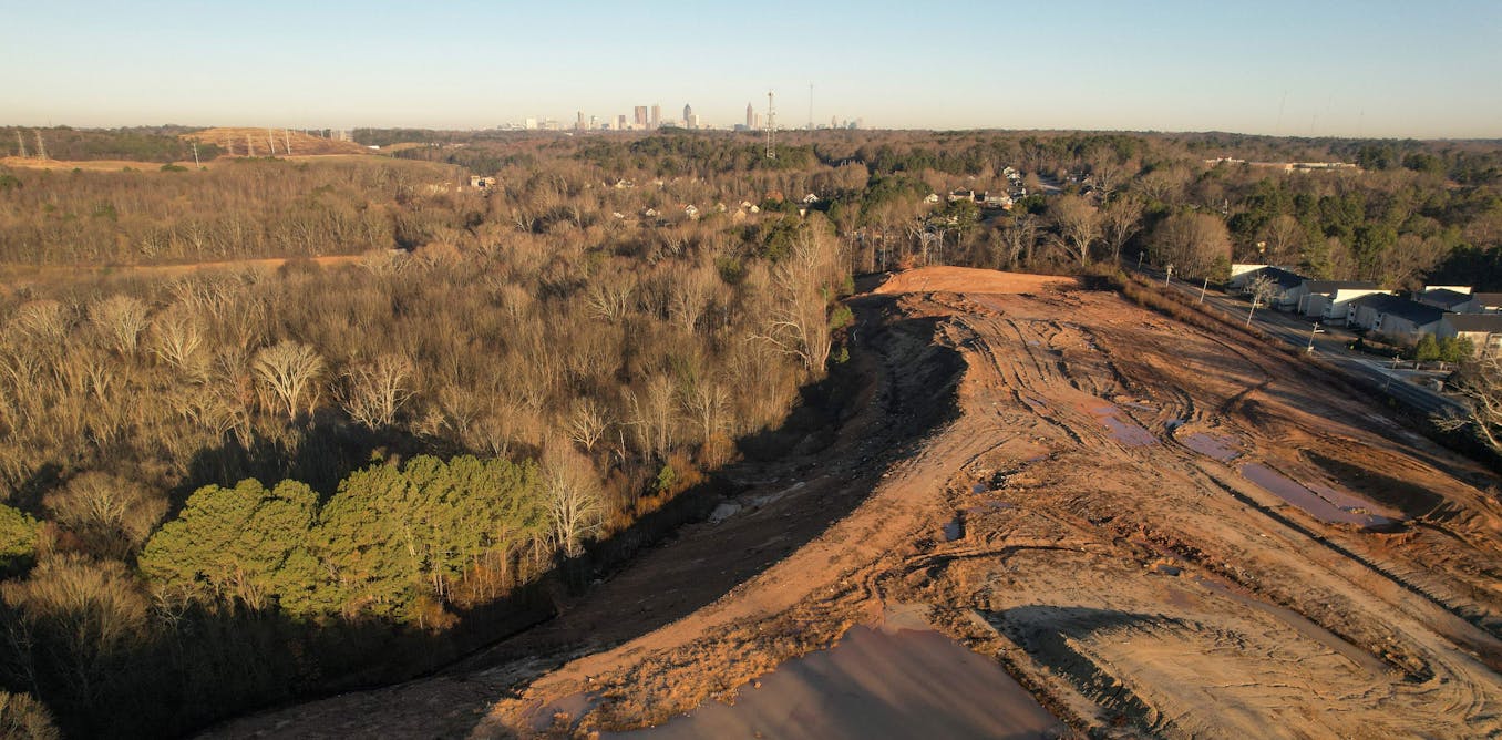 A First Amendment battle looms in Georgia, where the state is framing opposition to a police training complex as a criminal conspiracy A First Amendment battle looms in Georgia, where the state is framing opposition to a police training complex as a criminal conspiracy