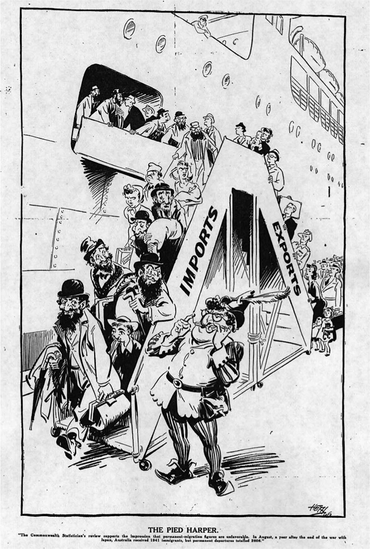 A cartoon from The Bulletin.