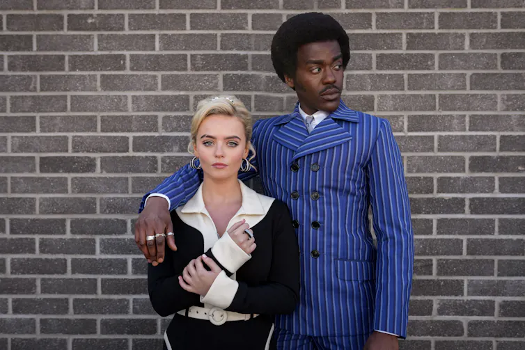 The 15th Doctor (Ncuti Gatwau) and his companion Ruby Sunday (Millie Gibson).