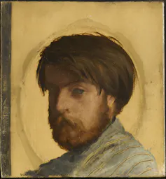 Portrait of Auguste Toulmouche by Jean-Louis Hamon.
