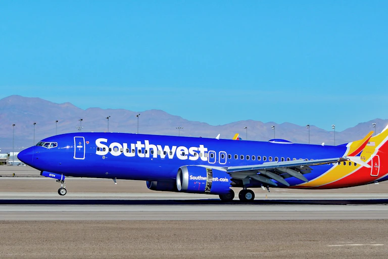 Un avion de la compagnie américaine Southwest Airlines