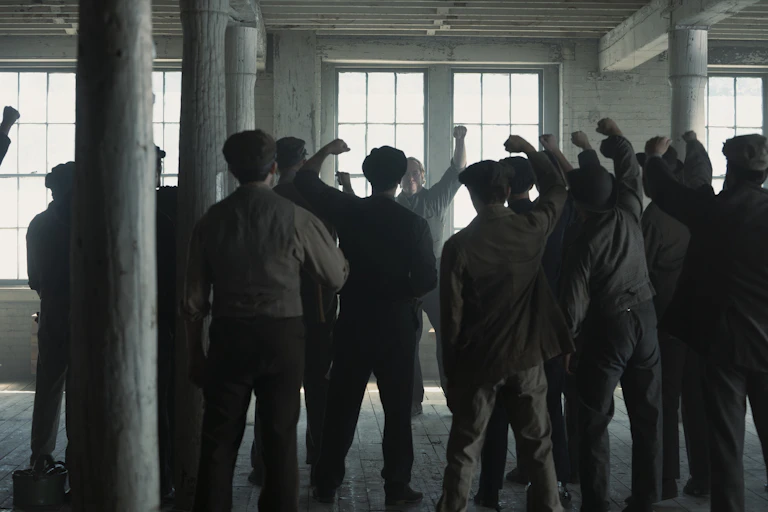 Protestors in the Gilded Age.