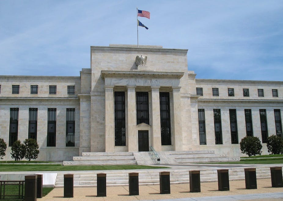Vue de la Réserve fédérale américaine