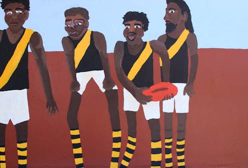 Vincent Namatjira’s paintbrush is his weapon. With an infectious energy and wry humour, nothing is off limits