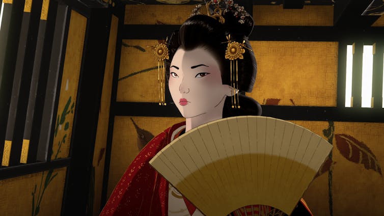 Akemi in Geisha clothing