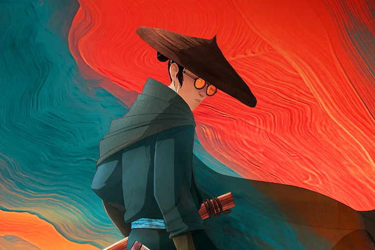 Mizu in Blue Eye Samurai