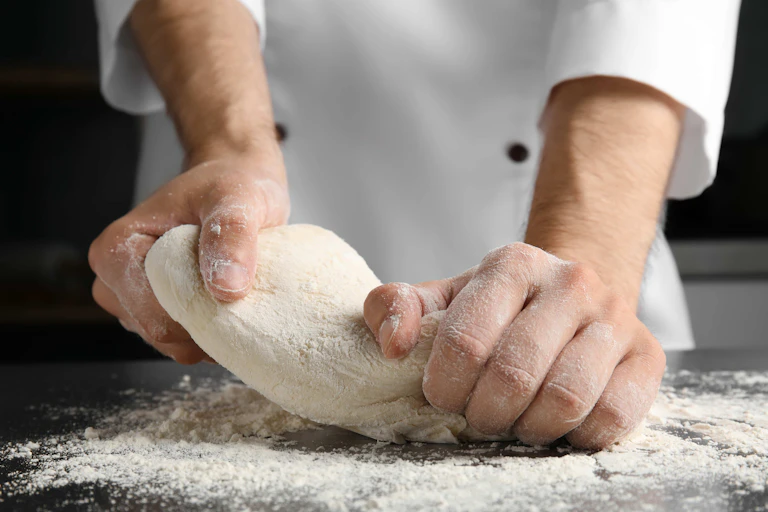 pétrissage d'un pâton