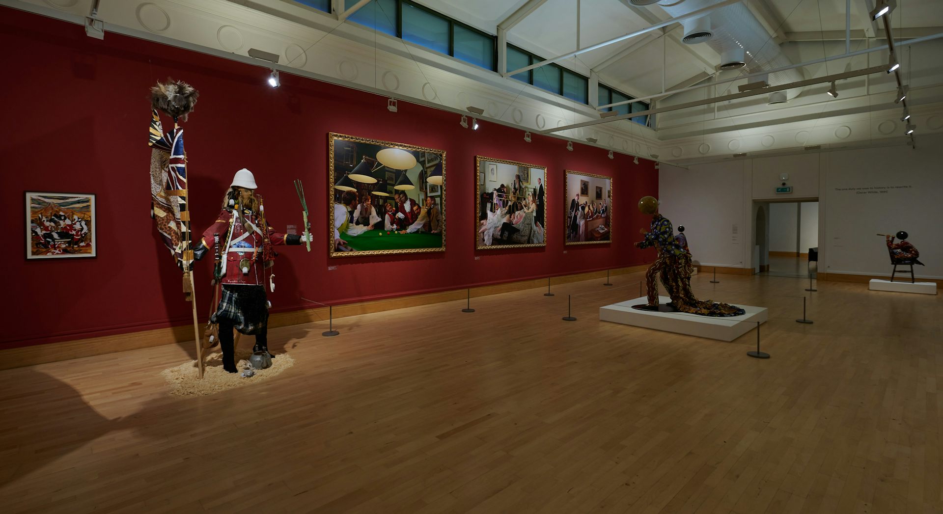 Inside the gallery