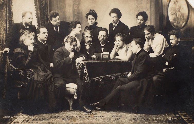 Black and white photograph