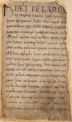 script of Beowulf