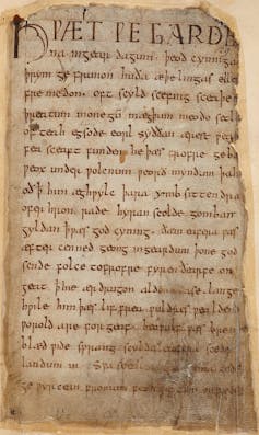 script of Beowulf