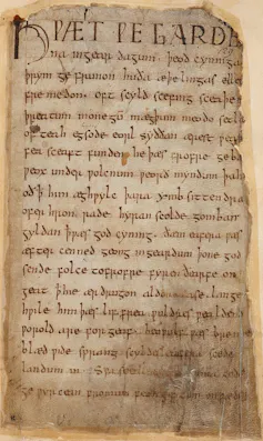 script of Beowulf