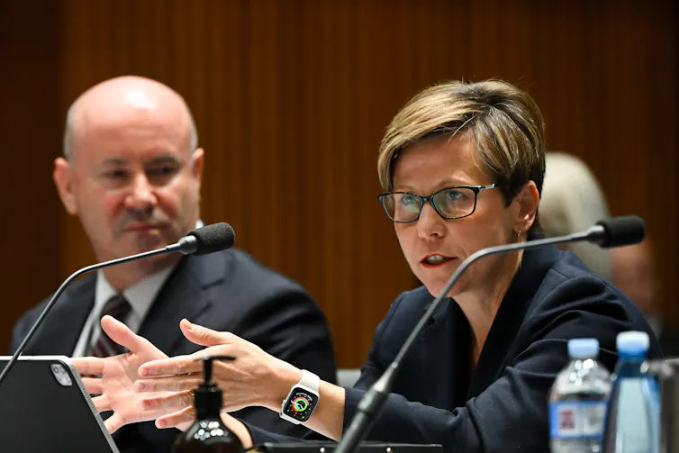 assistant minister speaking in parliament