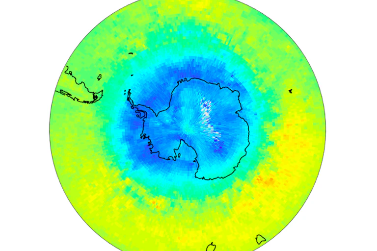 Image showing ozone concentration