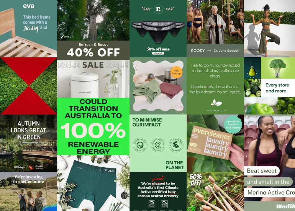Example For A Green Add Social media ads are littered with ‘green’ claims - The Media Online