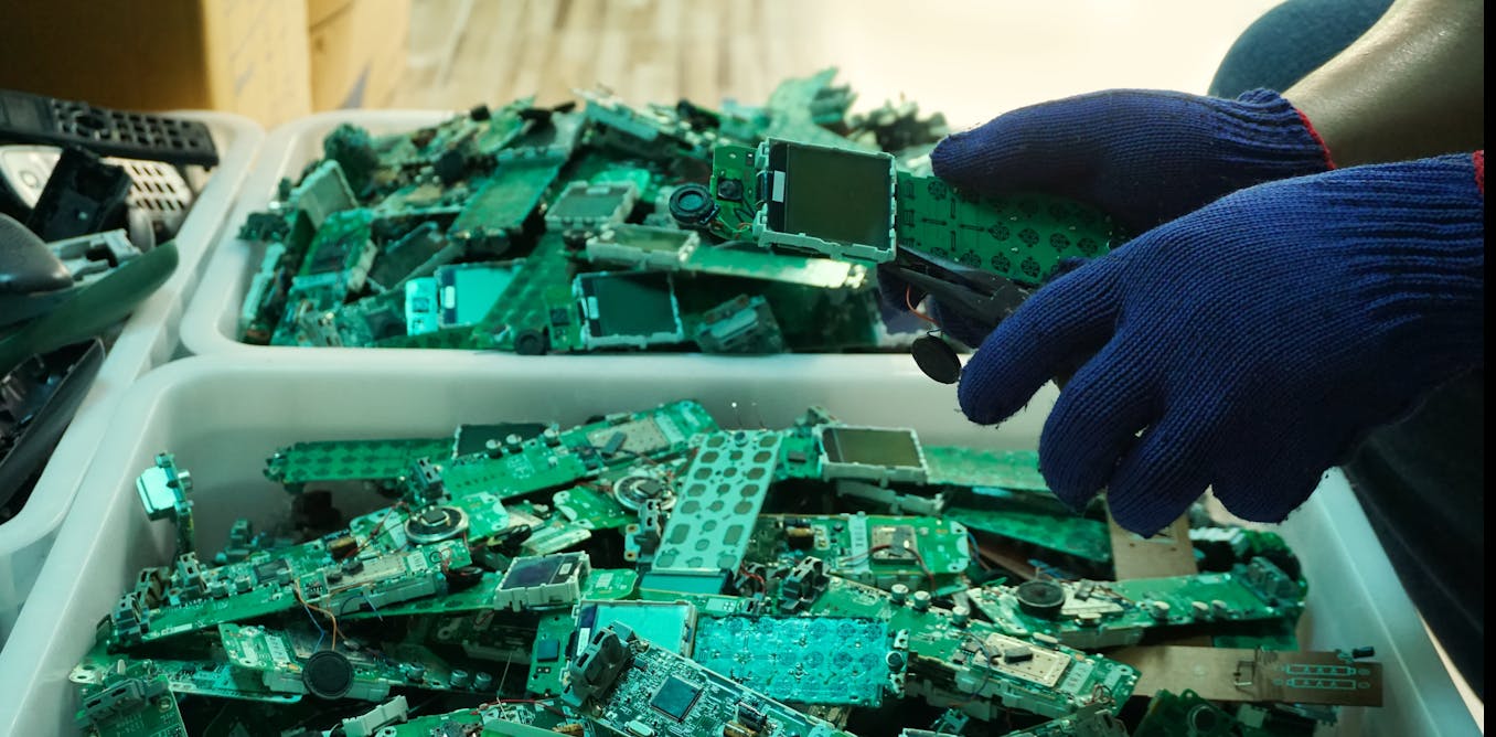 Une proposition imaginative pour recycler tous les déchets électroniques du monde