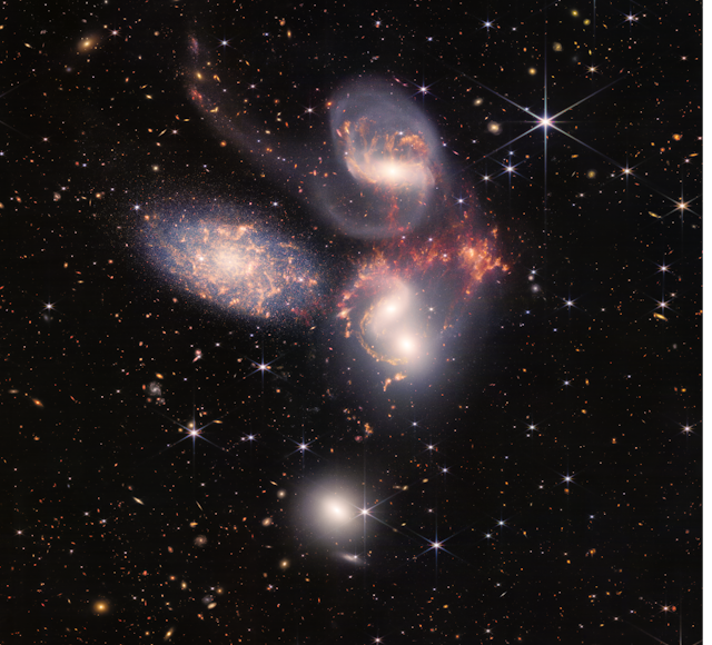 Image of Stephan's Quintet.
