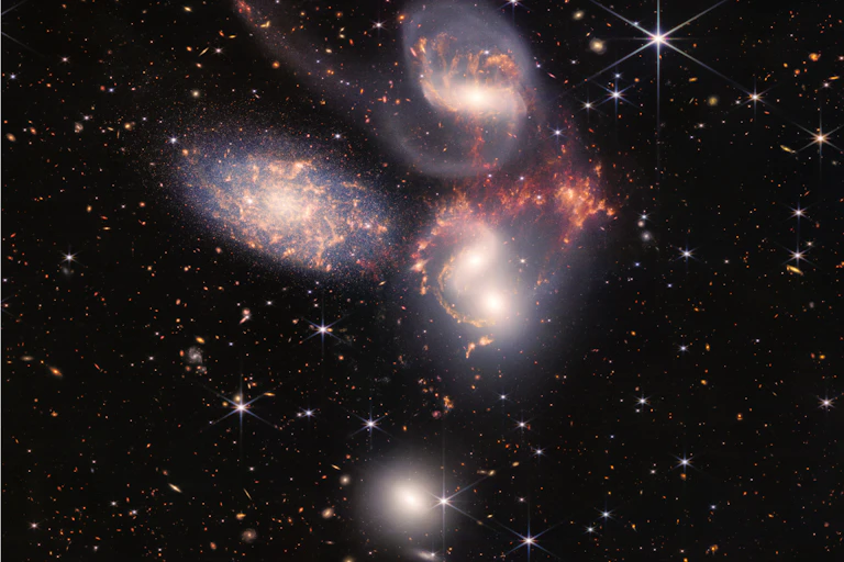 Image of Stephan's Quintet.