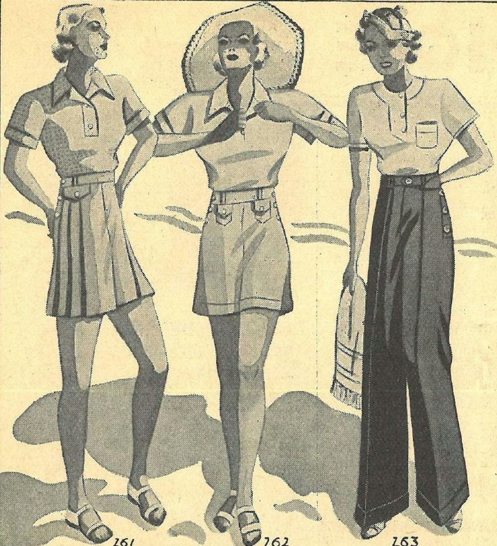 Should women be allowed to wear pants? It was a topic of contention in  Australian parliament in 1933