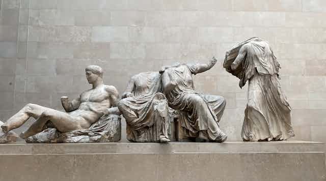 The Elgin Marbles, originally part of Parthenon and Acropolis of Athens.