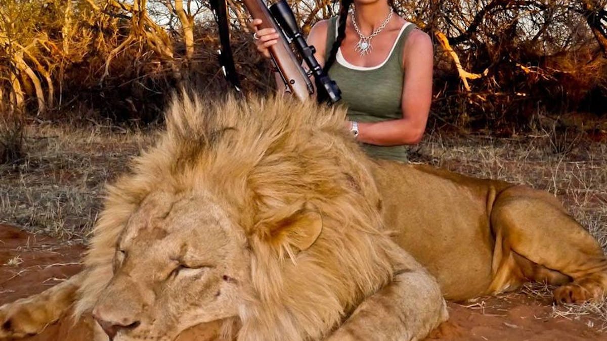 Trophy hunting is not poaching and can help conserve wildlife